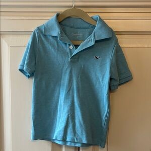 Vineyard Vines Kids Light Blue Polo Shirt size 5 NWOT